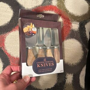 New cheese and butter serving knives